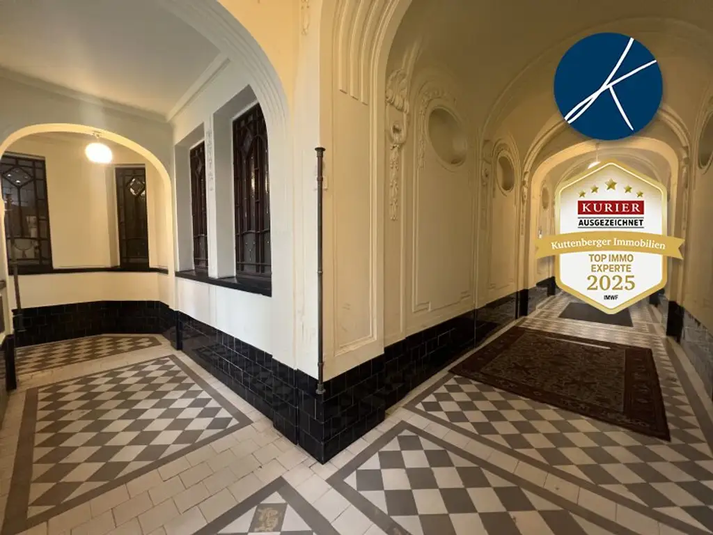 Nähe Stiftskirche (Mariahilfer Straße) U3 : Erstklassiges *Altbau-Juwel mit Balkon*