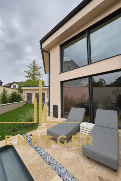 Luxuriöses Einfamilienhaus mit Pool in Kottingbrunn - hochwertig und modern