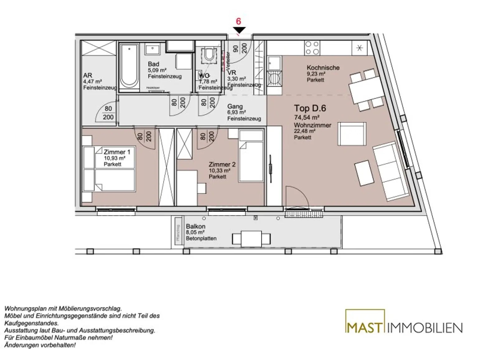 2026! Provisionsfreie 3-Zimmer Familienwohnung mit Balkon unweit der Alten Donau!