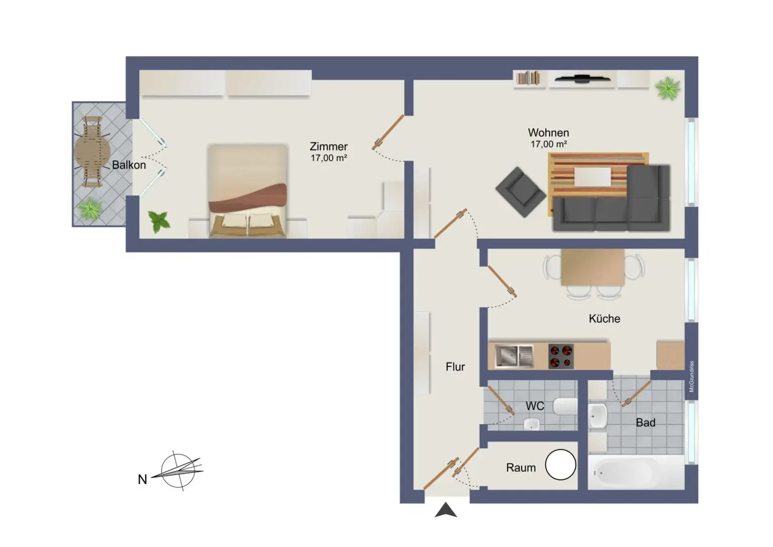 Grundriss Tummelplatz