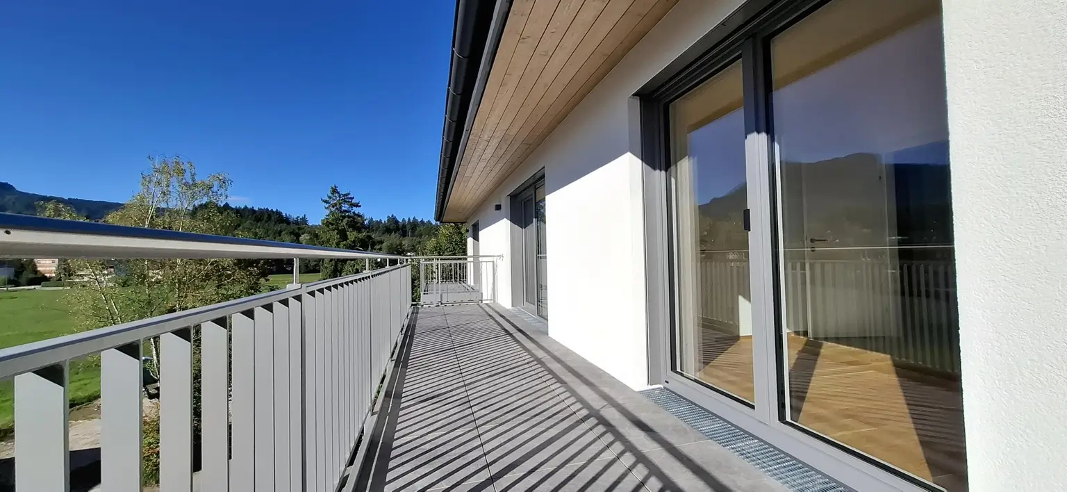 Exklusive 4.5-Zi-Neubauwohnung mit See- und Bergblick in Mondsee-Tiefgraben