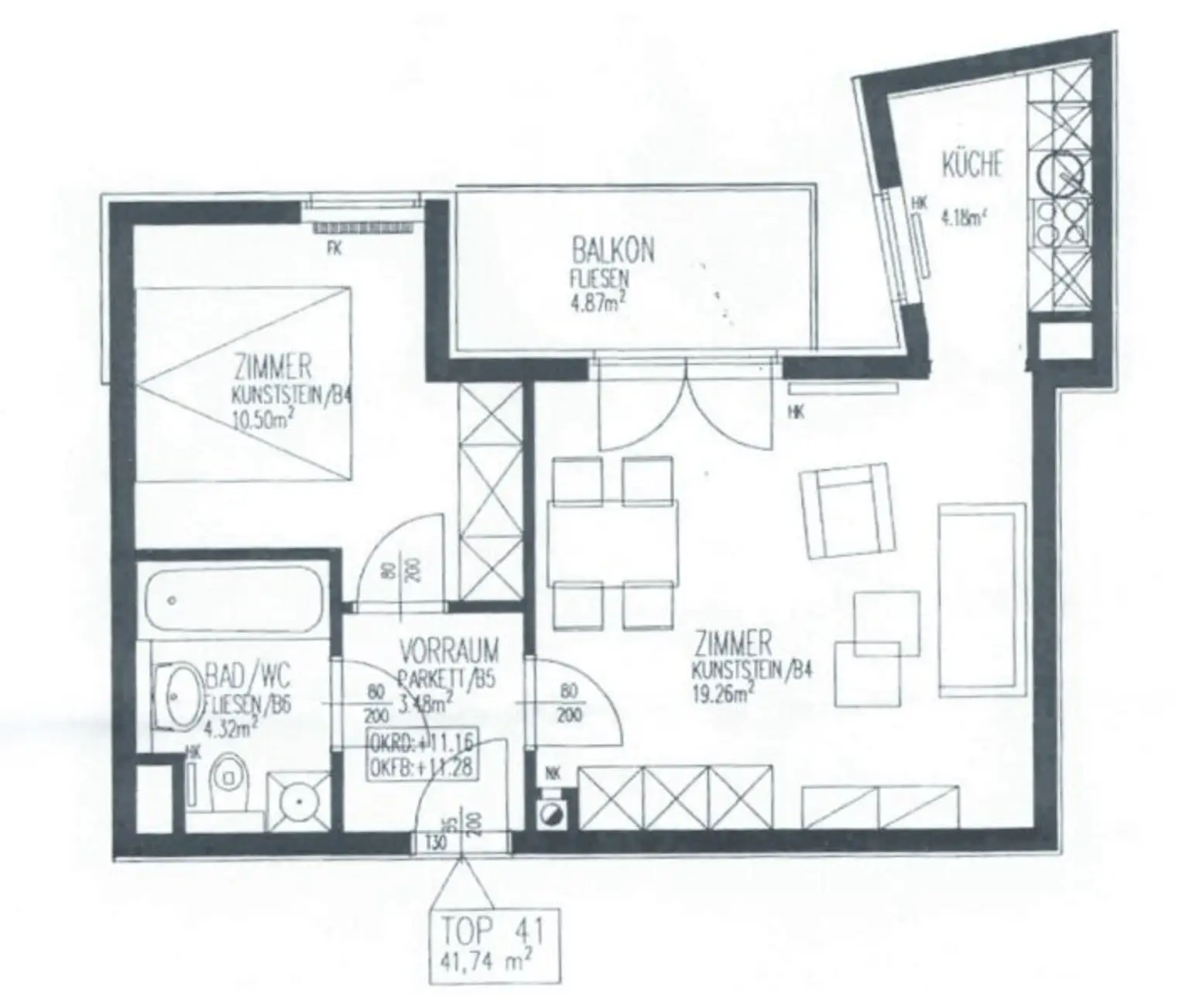 ***NEU*** NEUBAU-BALKON-WOHNUNG MIT STELLPLATZ NAHE 18. BEZIRKS