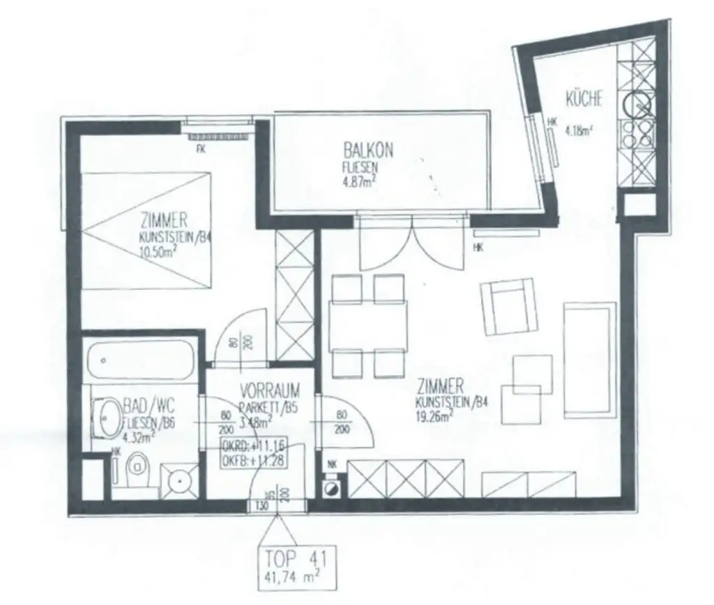 ***NEU*** NEUBAU-BALKON-WOHNUNG MIT STELLPLATZ NAHE 18. BEZIRKS