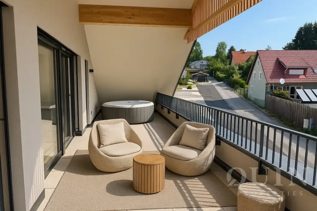 Exklusive Dachgeschosswohnung in Weinitzen bei Graz