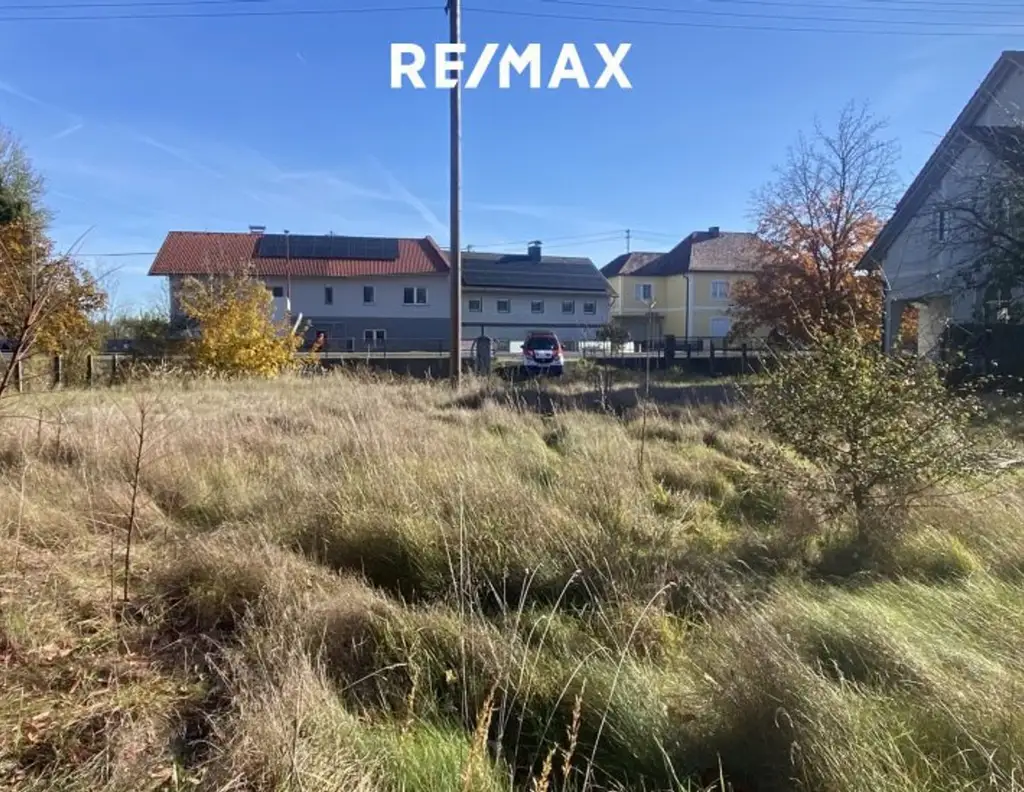 Ebenes, nahezu rechteckiges und damit leicht zu bebauendes Grundstück zwischen Enns und Kronstorf