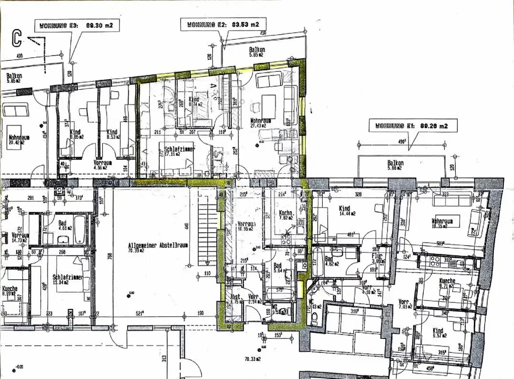 Zentrale Wohnung mit Mur- und Schlossblick in 8850 Murau