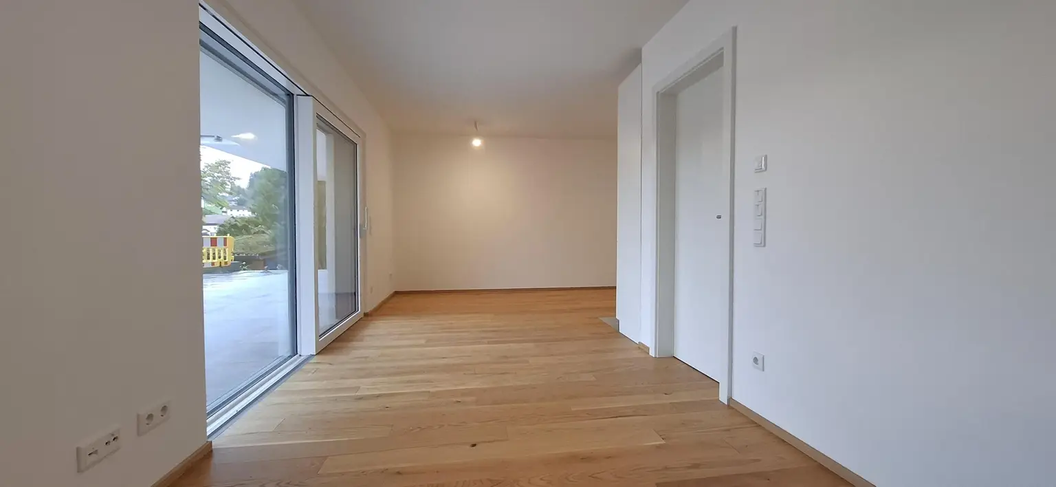 Exklusive 2-Zi-Neubauwohnung mit XXL Terrasse in Mondsee-Tiefgraben
