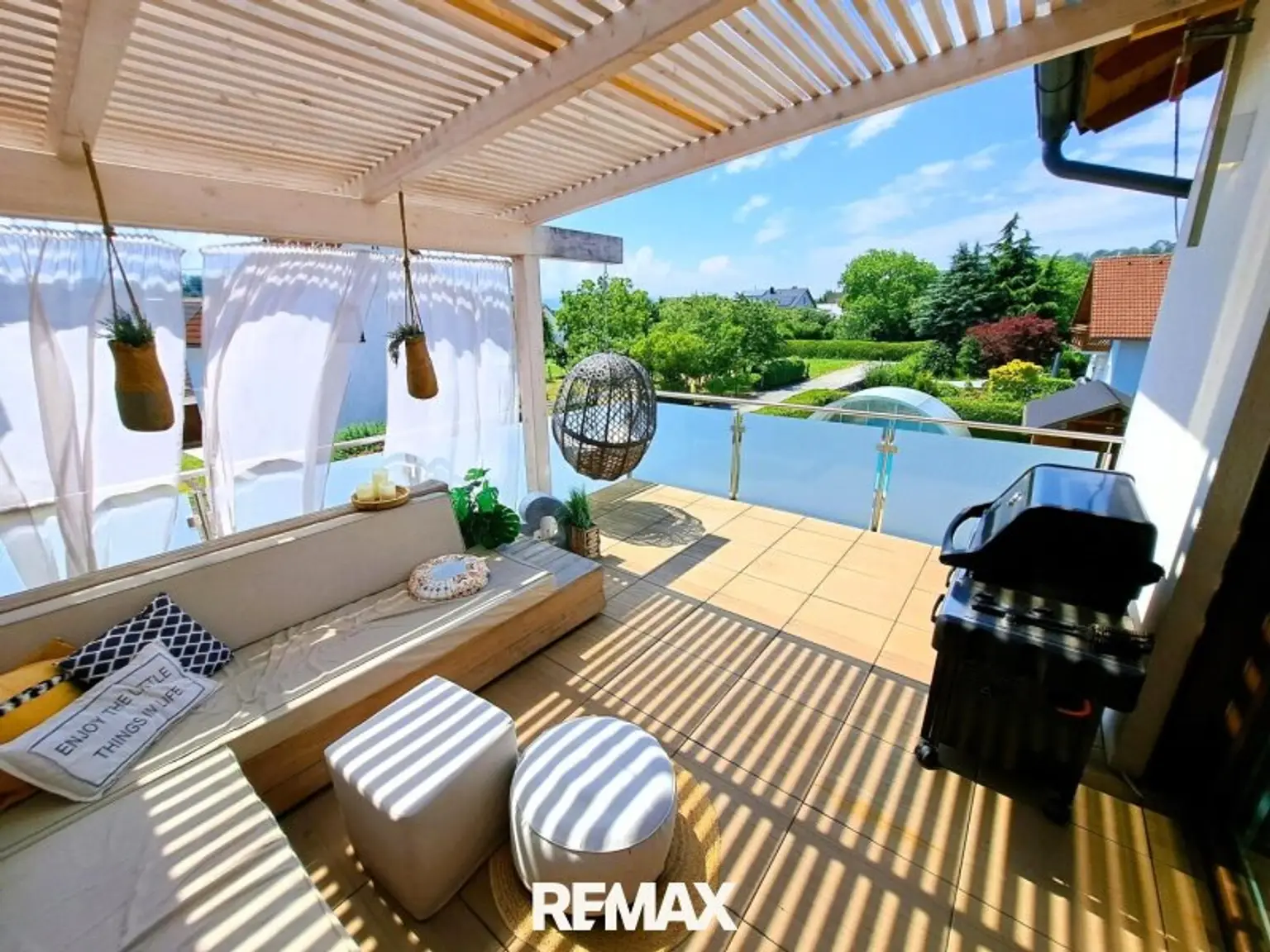 überdachte Terrasse - OG