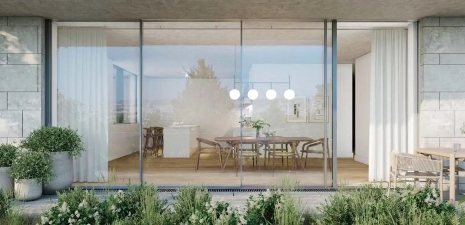 Wohnzimmer, Balkon