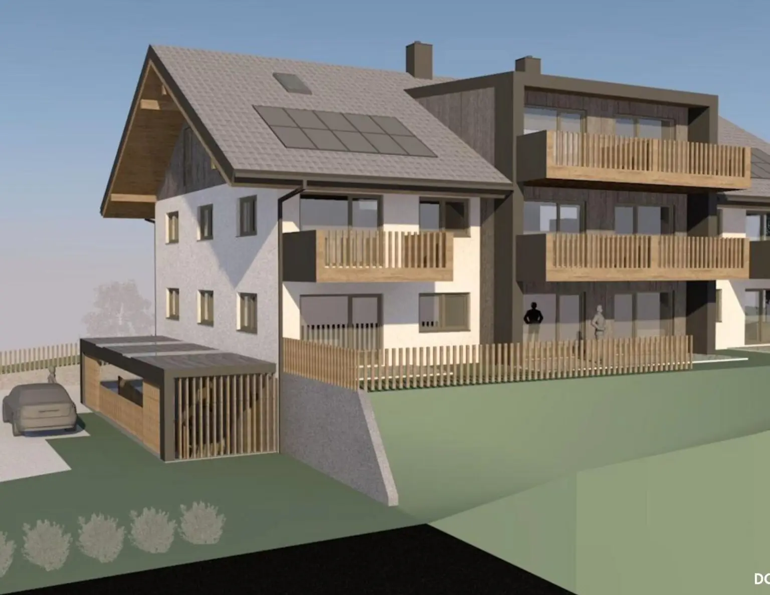 MATTSEE: Grundstück in Toplage, 1.073m², ev. teilbar - bewilligtes Wohnprojekt mit 10 W