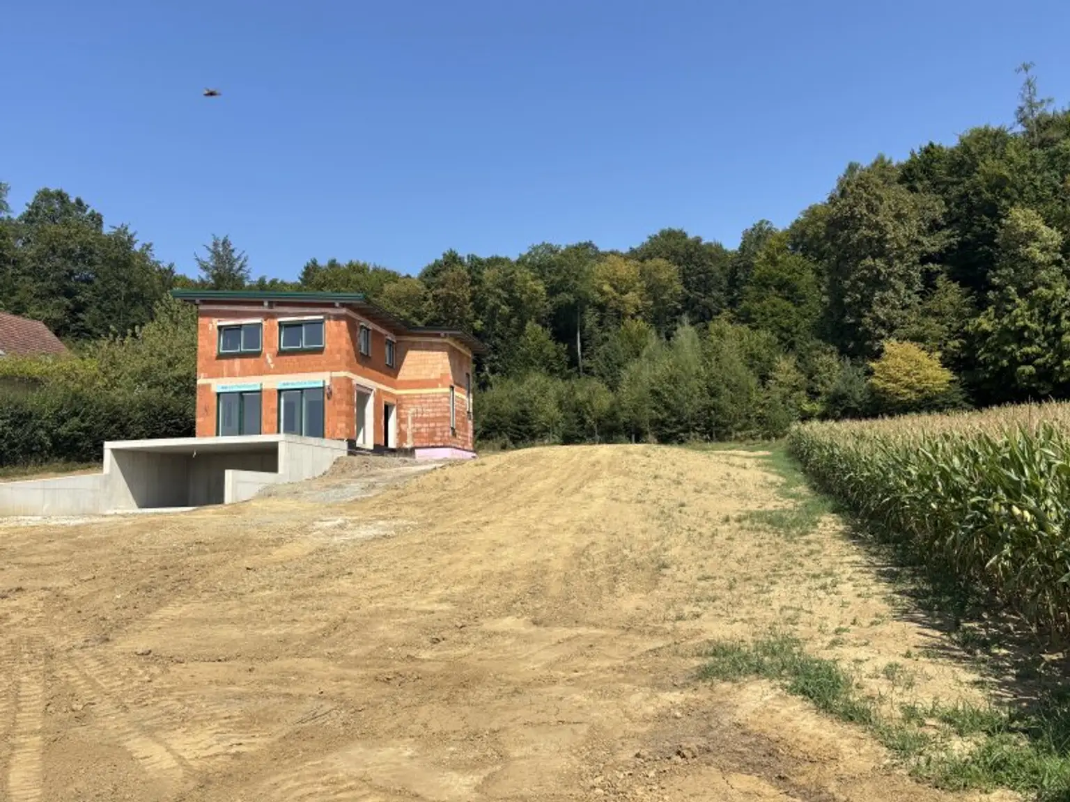 '' ZEITGEIST '' Exklusives Einfamilienhaus in beschaulicher Ruhelage - Rohbau bereits errichtet - Fertigstellung Dez. 2025 !!