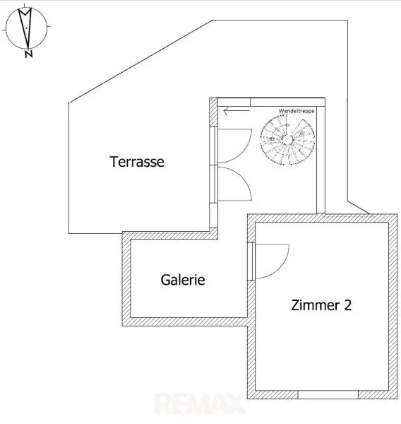 Wohnungsplan 2. OG