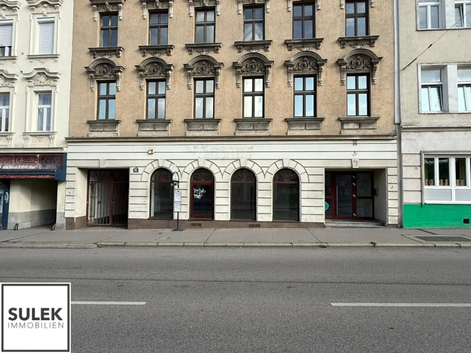 Ganzes Haus zu mieten: 1 Geschäftslokal, 1 Büro, 2 Wohnungen nahe U1