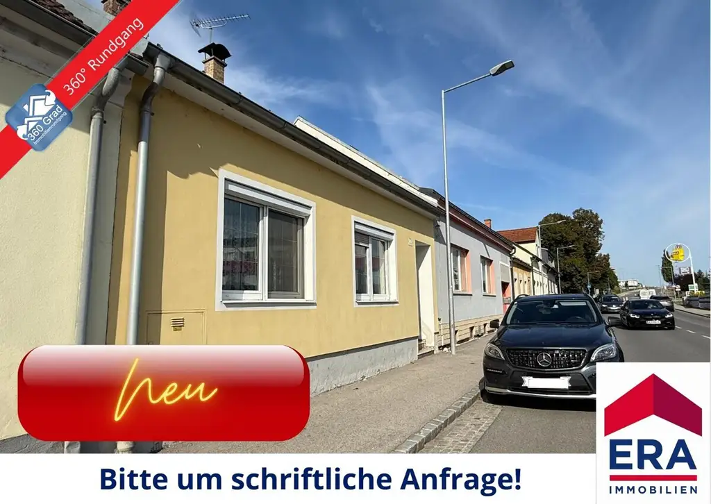 2130 Mistelbach - Einfamilienhaus mit uneinsehbarer Innenhof kleinem Stadl und diversen Nebenräumen!