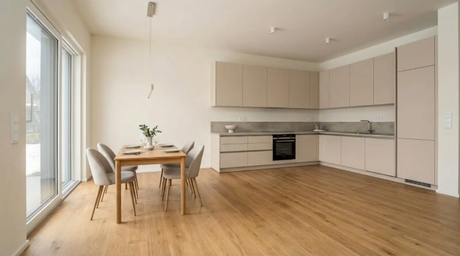 Visualisierung - EG Wohnküche