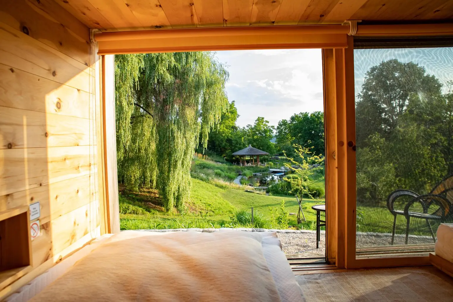 Ausblick vom Ruhekubus