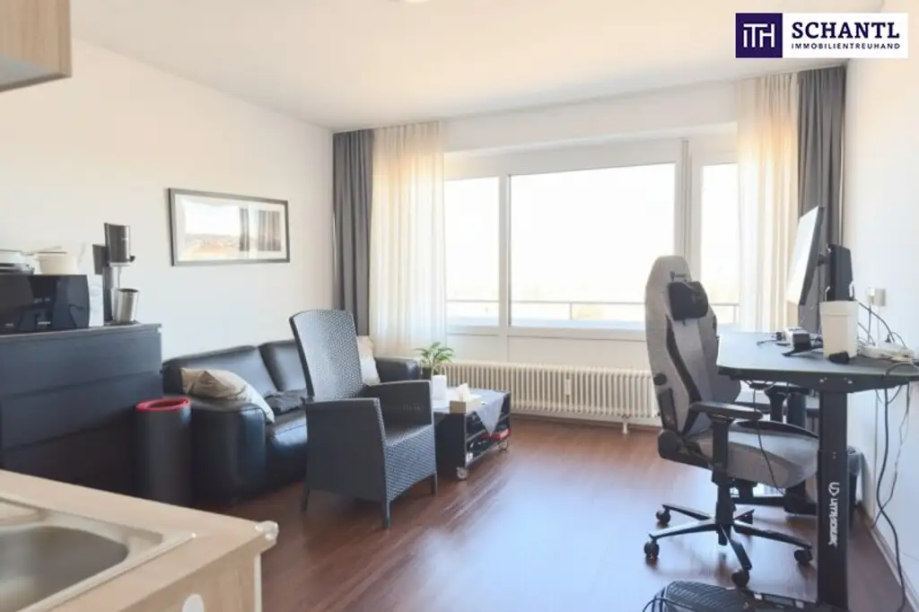 Ab in den 9. Stock - Traumhaftes 3-Zimmer-Penthouse mit unglaublichem Fernblick -Sonnenloggia und Stellplatz inkludiert - Jetzt zugreifen!!