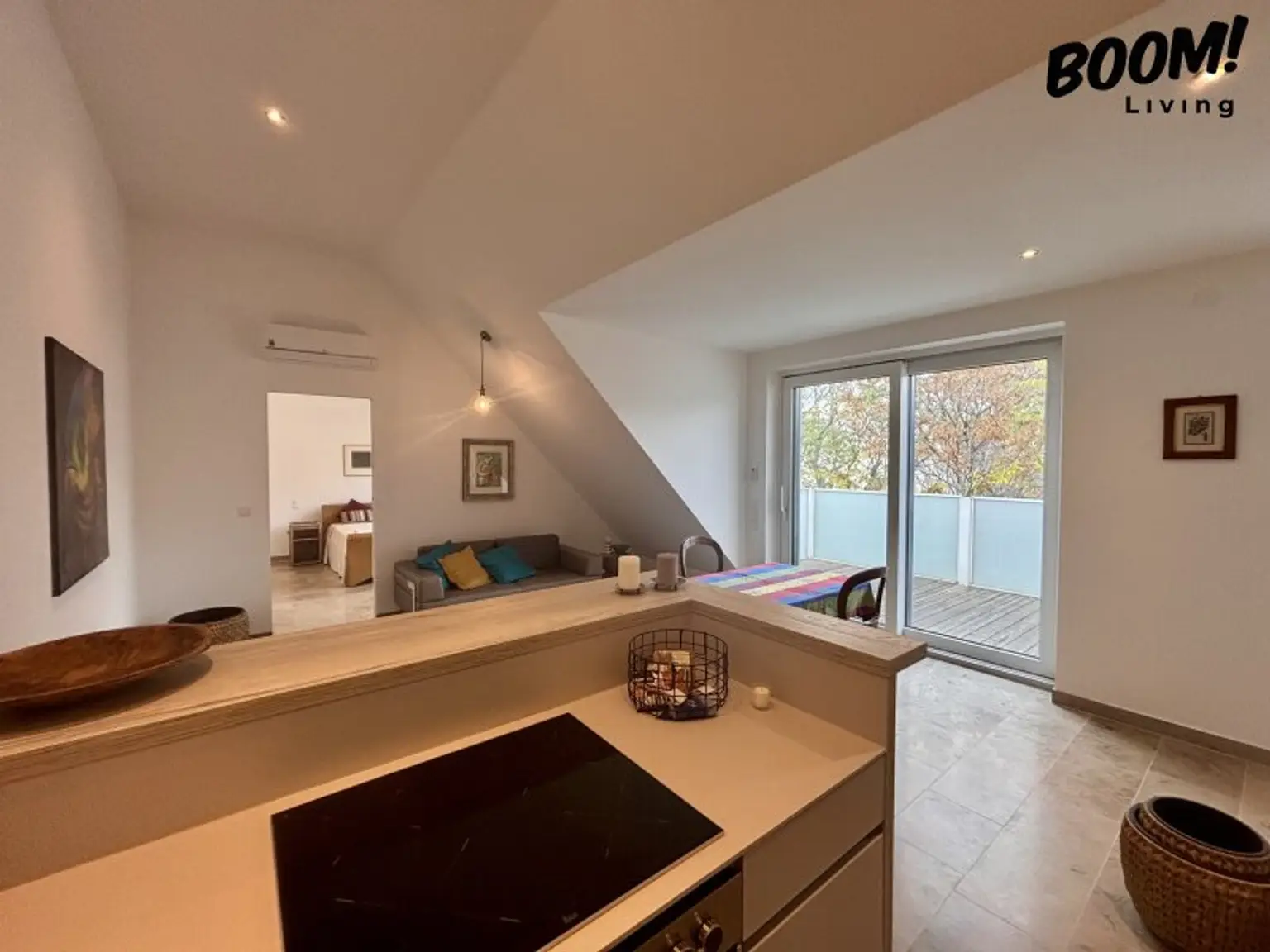 Dachgeschosswohnung in zentraler Ruhelage