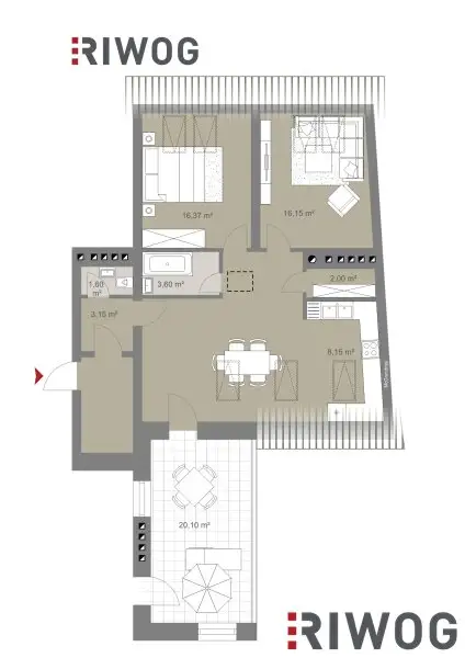 Sanierungs/Renovierungs DG mit Süd-Terrasse | 150m zum Schloss Schönbrunn | 2 Min. zur U4
