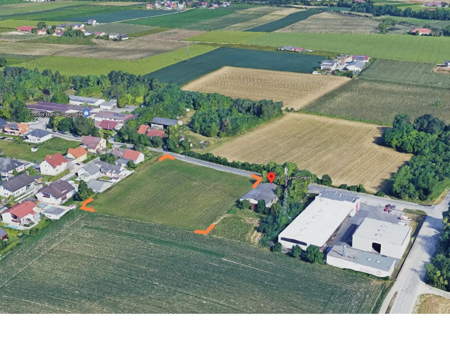 4 Gewerbegrundstücke in Marchtrenk zw. 1000 und 1080 m² - Widmung B und MB