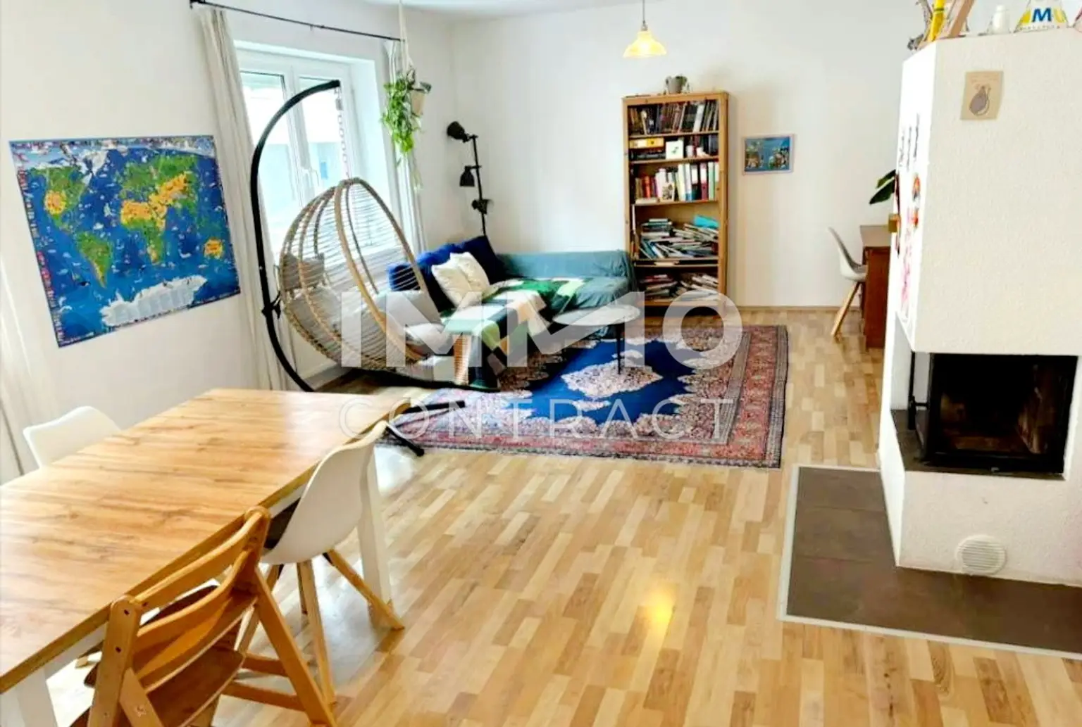 Große, helle 3-Zimmer-Terrassenwohnung mit Gemeinschaftsgarten in Ruhelage mitten im Zentrum