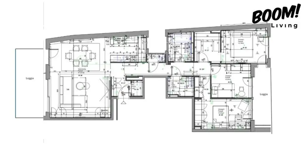 Architektonisches Wohnen //  Design-Wohnung im 18. Bezirk – 139 m², 2 Loggien & Garage inklusive