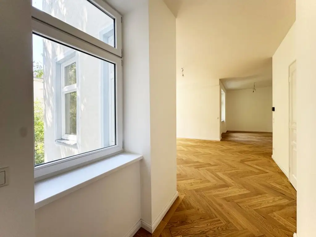 Altbau-Charme zum Erstbezug | Lichtdurchflutet, ruhig & grün | U4 vor der Tür