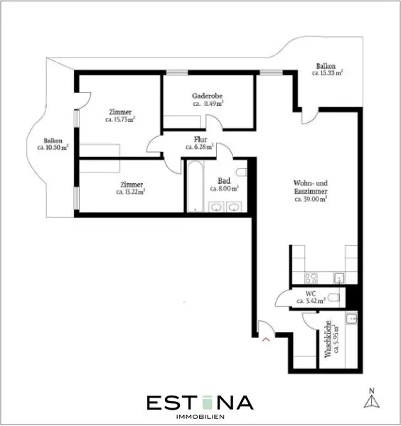 Traumhafte Wohnung mit Weitblick über Wien - CityGate