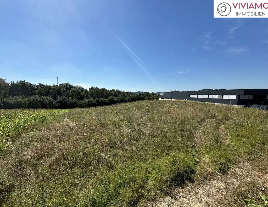 Gewidmetes Betriebsbaugrundstück ohne Bauzwang I Beste Sichtbarkeit auf die A8-Innkreisautobahn