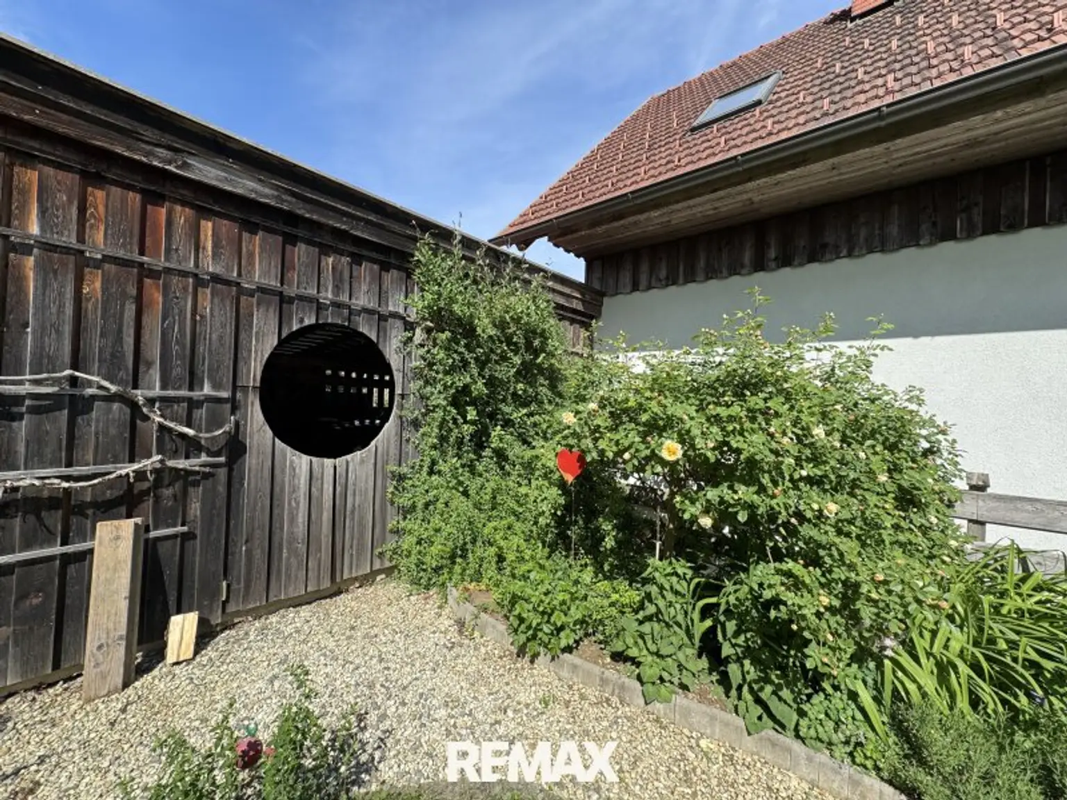 Zugang zum carport