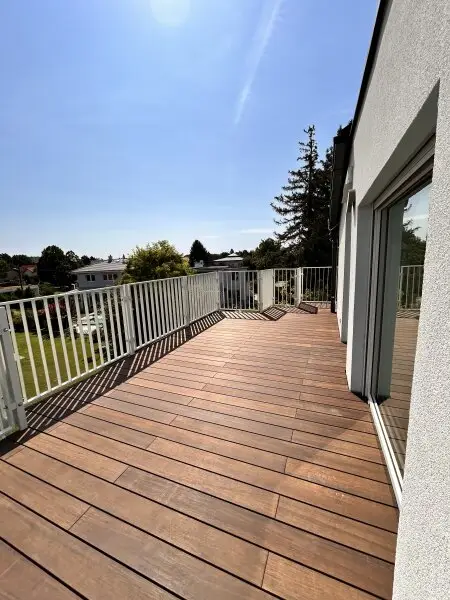 Neubau-Eckreihenhaus mit sonniger Dachterrasse, Garten und Wohnkeller - Verbringen Sie Weihnachten in Ihrem Traumhaus