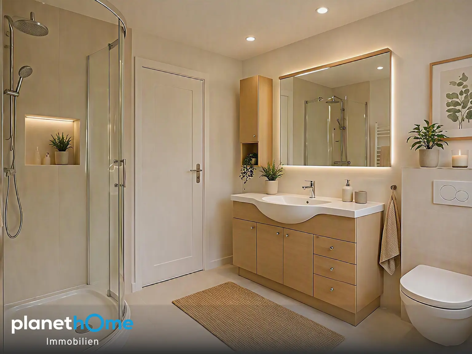 Badezimmer Staging