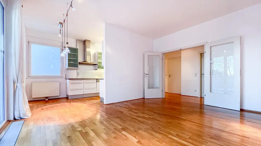 Exklusive 3-Zimmer-Wohnung mit großer Terrasse und Grünblick