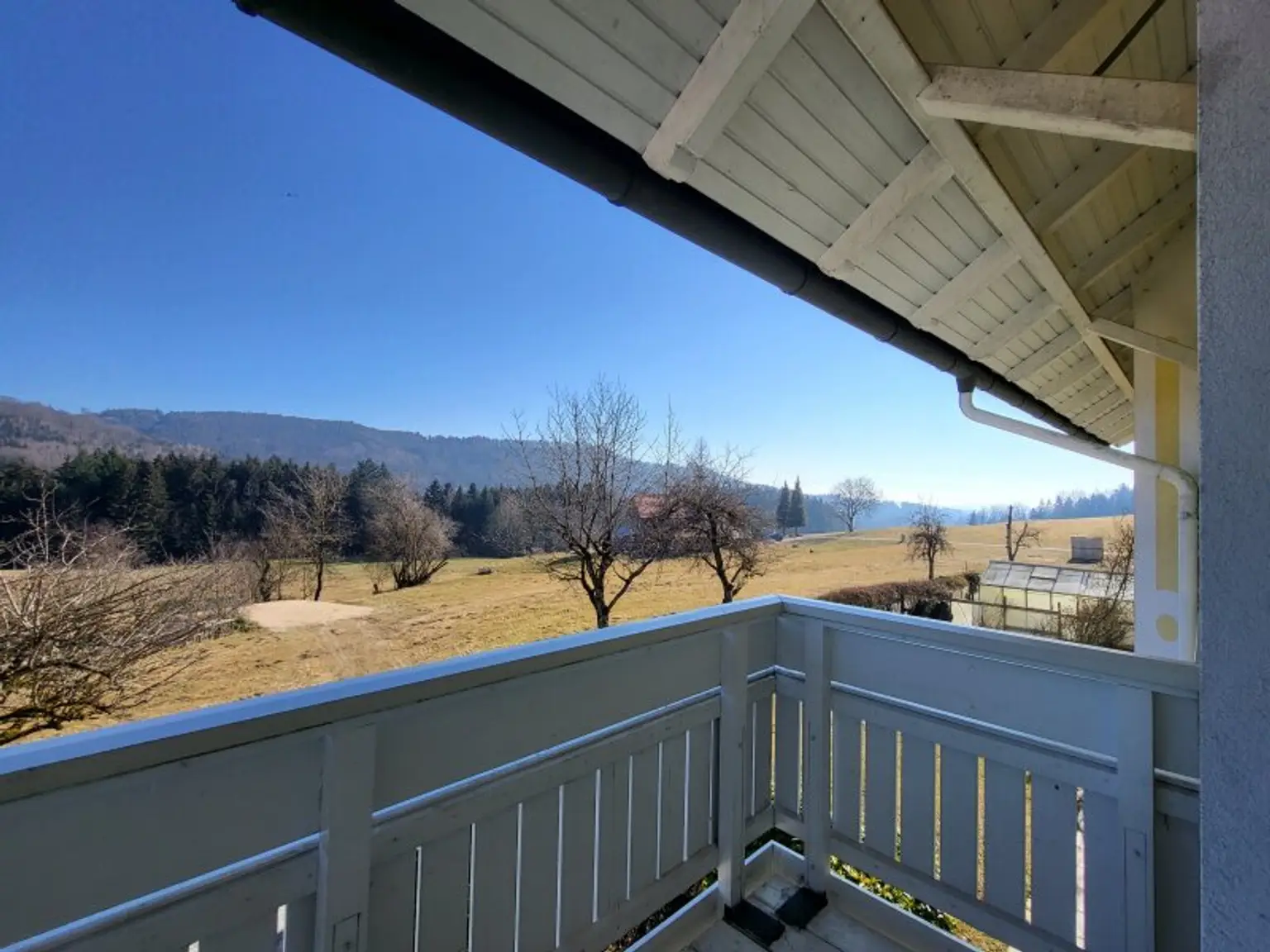 Ausblick Balkon