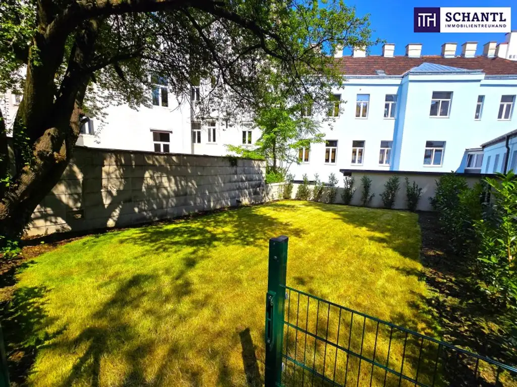 Rasenmäher statt Straßenlärm! TOP saniert + Herrlicher Eigengarten + Hofseitiger Balkon + Viel Grün + Viel Lebensqualität + Absolute Ruhelage + Ideale Raumaufteilung! Besser geht´s nicht! Nicht lange zögern...