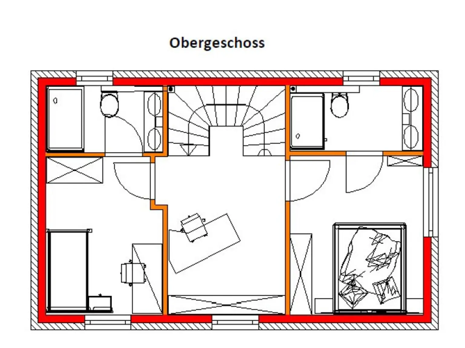 3 Wohnebenen - Kleingartenhaus mit Terrasse und Pool