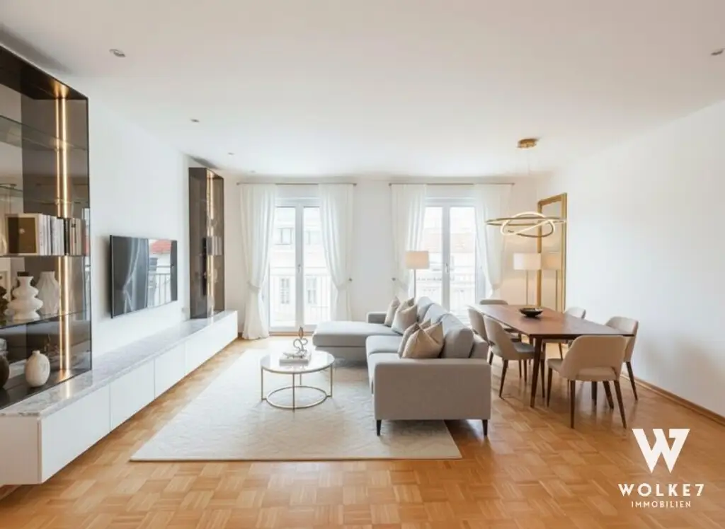 Exklusives Wohnen im Herzen des 19. Bezirks I Großzügige 4-Zimmer-Wohnung mit Loggia & vielseitigem Nutzungspotenzial I Nähe U4 / U6 I Währinger Park