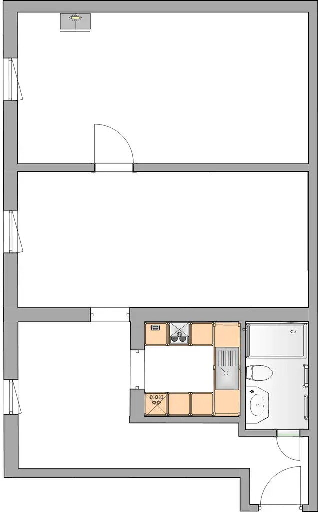 Wels: eine reizende 61 m² Wohnung mit Blick ins Grüne