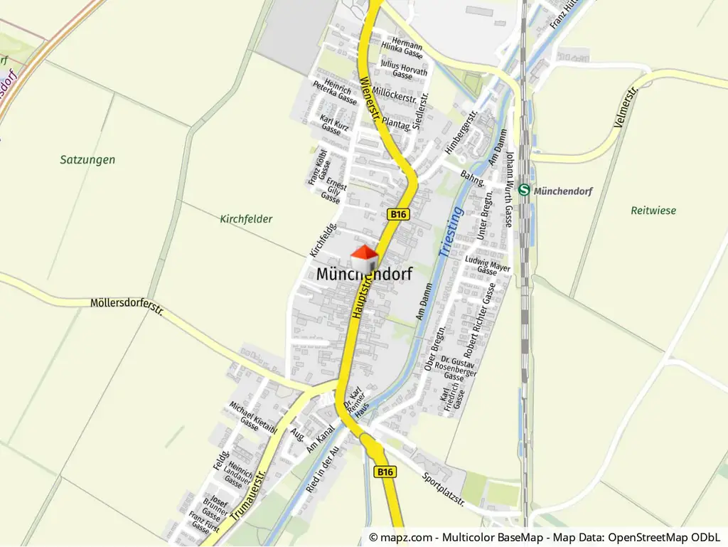 Geolyzer Kartenausschnitt