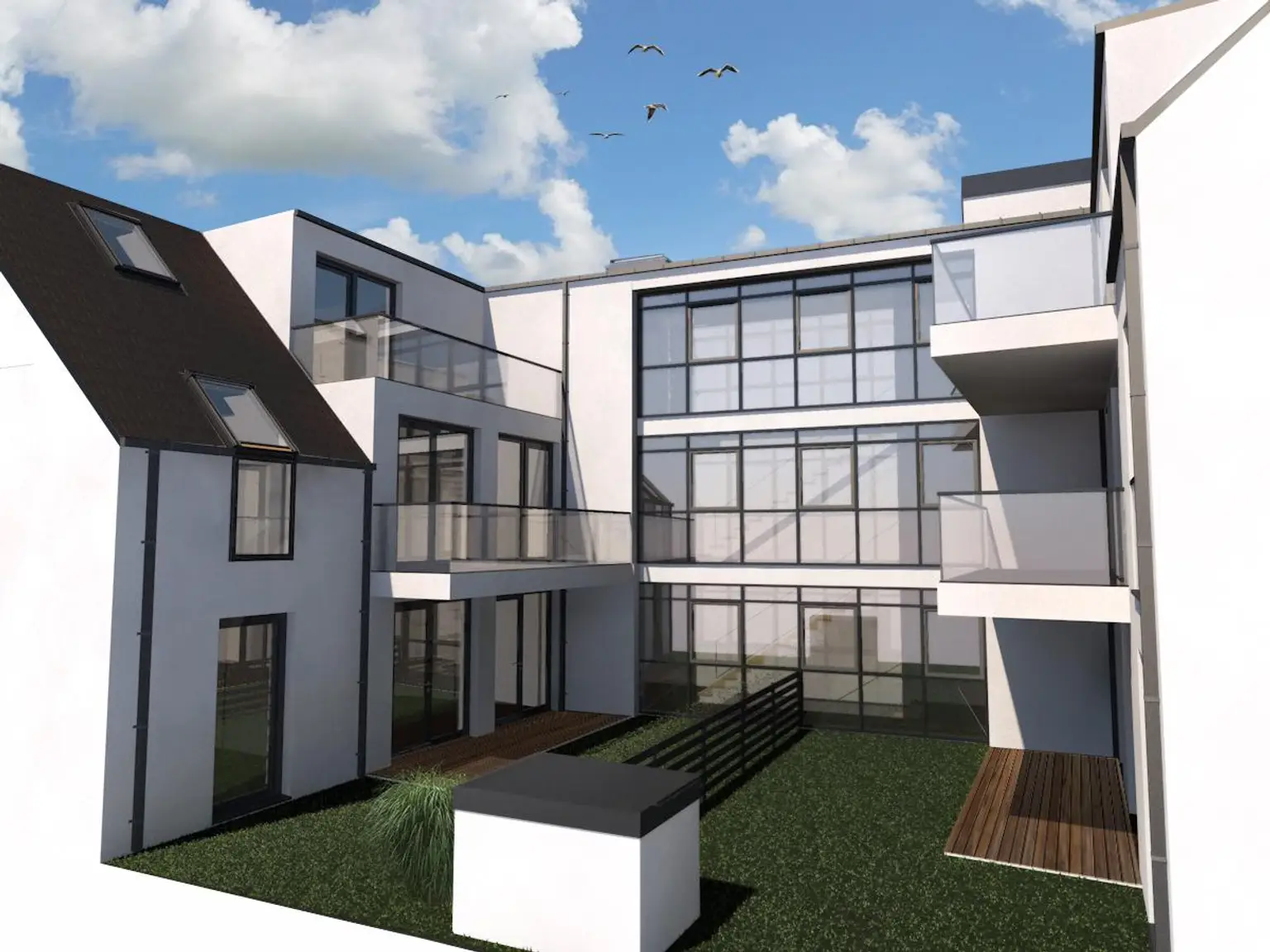 Neubauprojekt Oberlaa - Wohnen, wo Lebensqualität zu Hause ist! Top 04: 4-Zi.-Maisonette mit Dachterrasse!