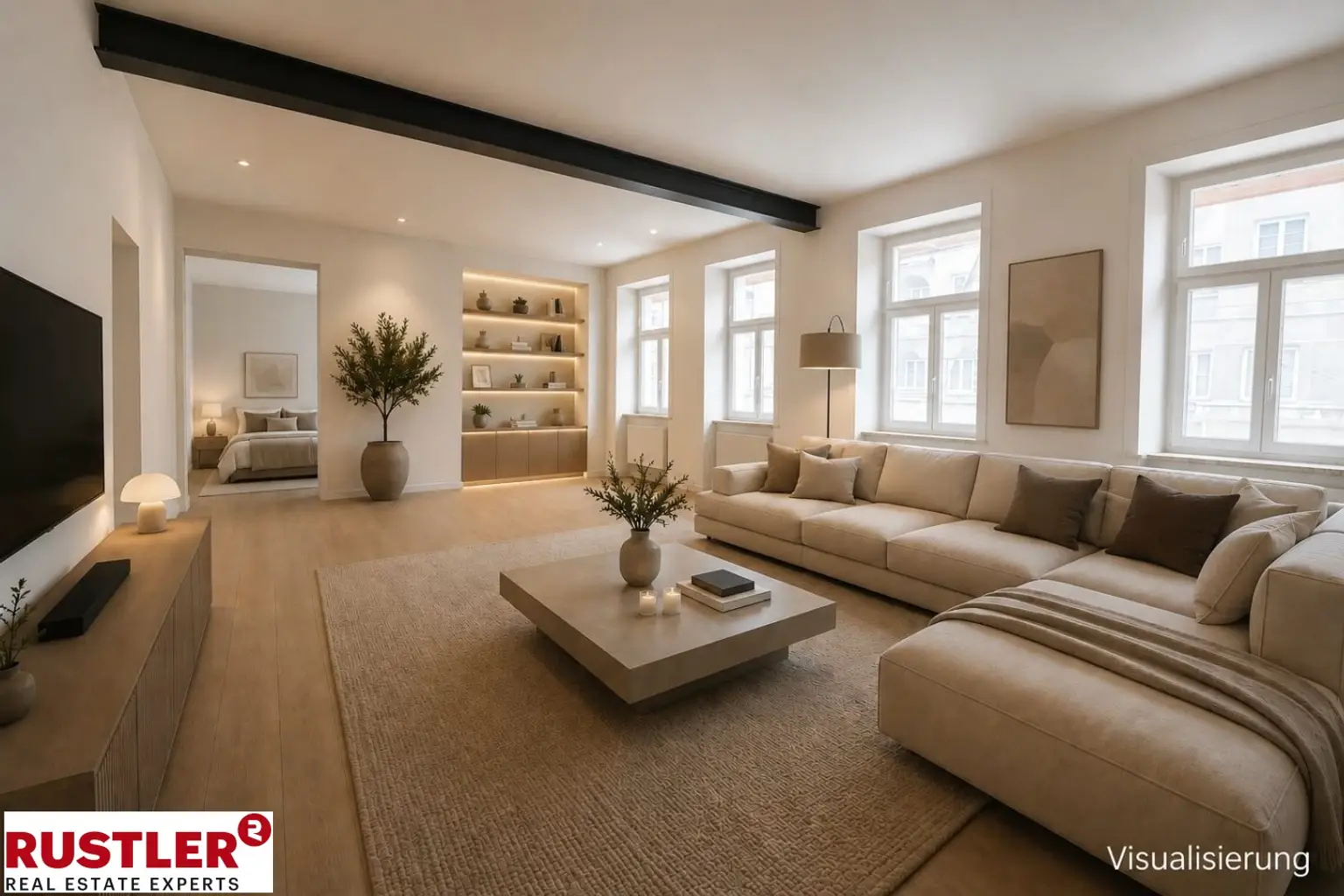 Wohnzimmer Visualisi