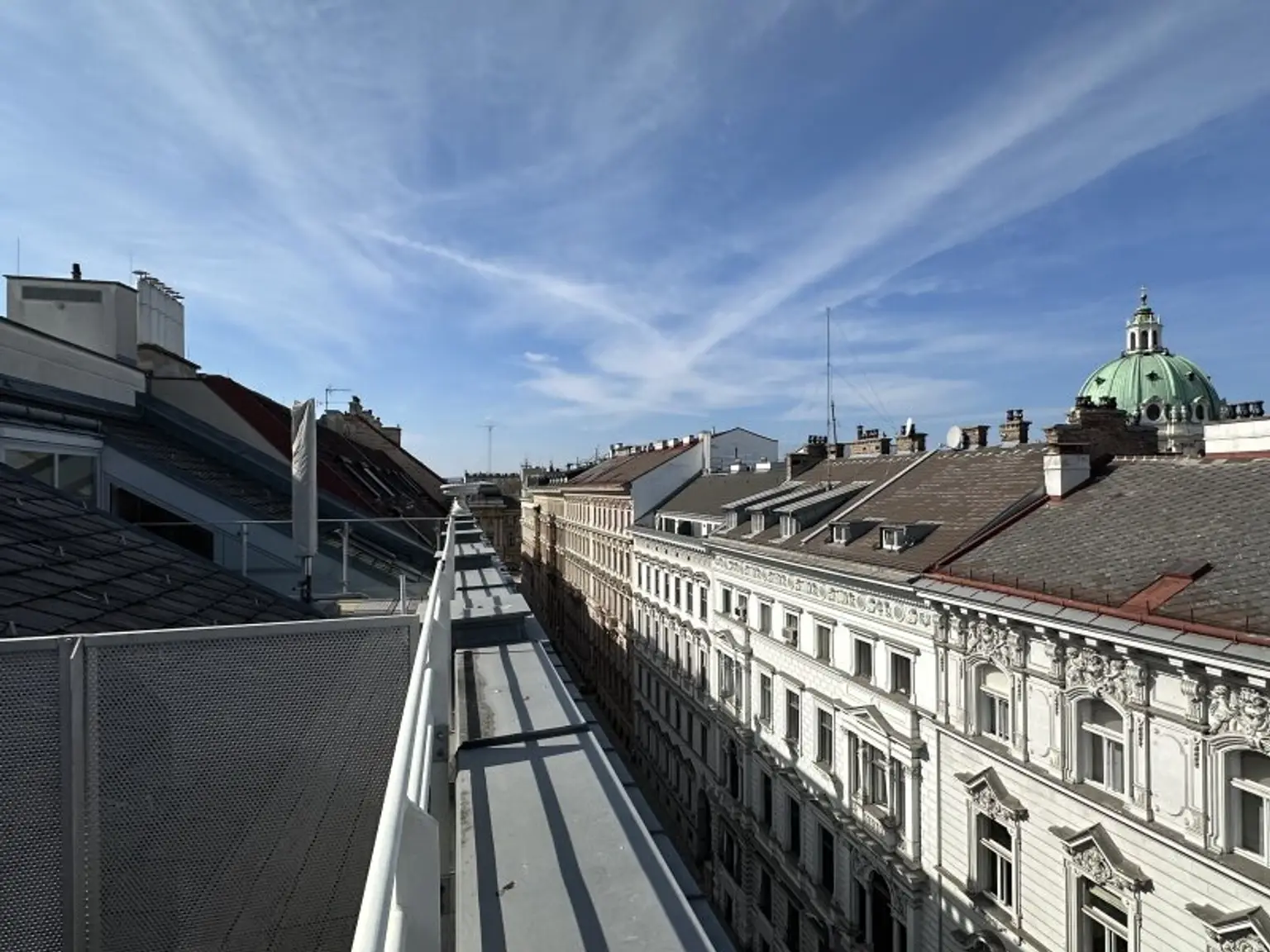 Terrasse Ebene 2 Blick