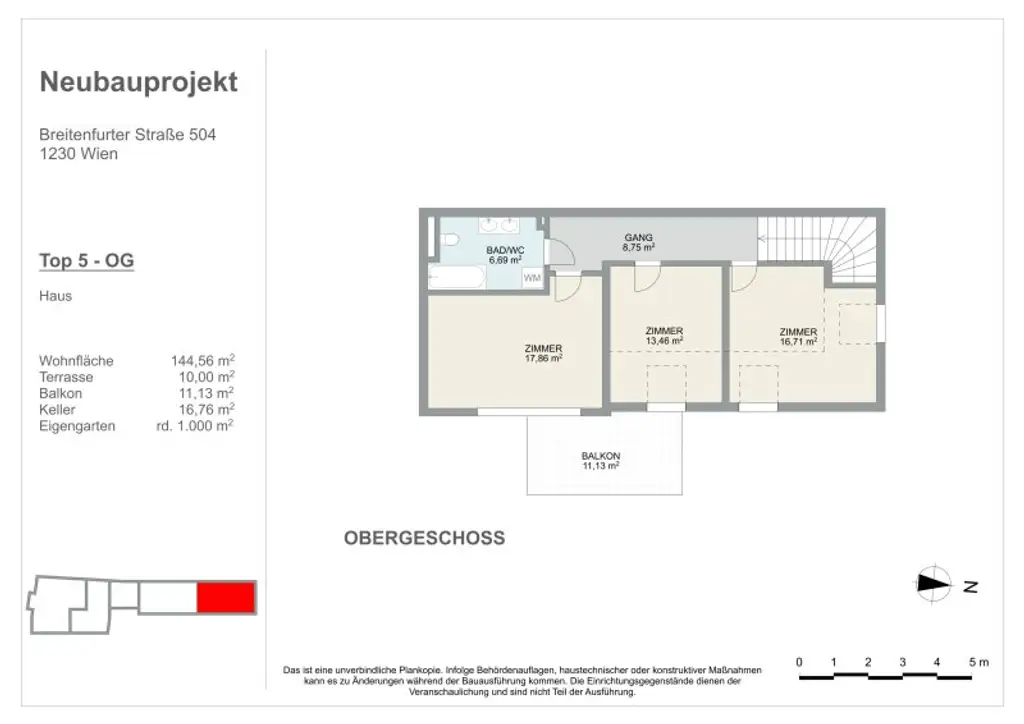 FAMILIENSCHATZ in kleinem Wohnbauprojekt | großzügiges 5-Zimmer Reihenhaus mit eigenem Pool & 1.000 m² Garten | TOP 5