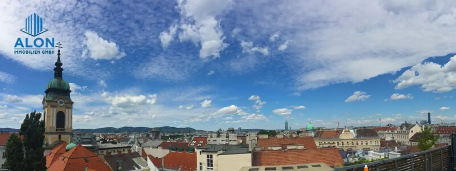 Wunderschöne 4-Zimmer DG-Wohnung mit 2 Terrassen | Klimaanlage | Nähe Augarten/Taborstraße | Garage optional mietbar