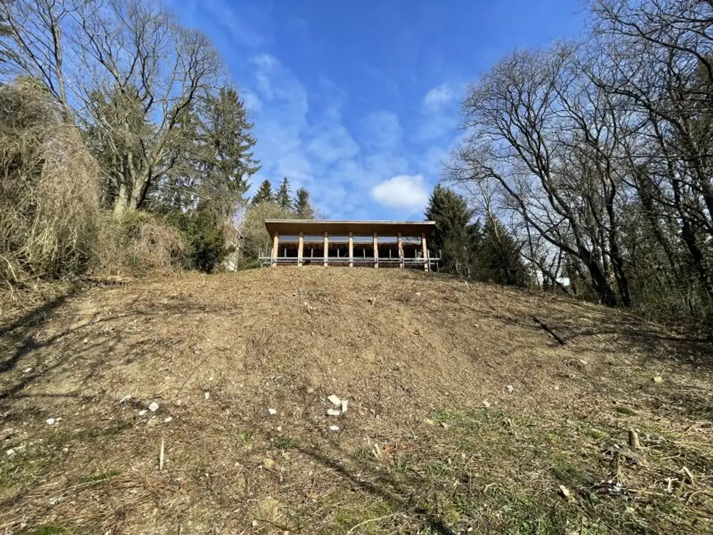 ZWEI DOPPELHAUSHÄLFTEN IM ROHBAU - PURKERSDORF mit großartigen FERNBLICK