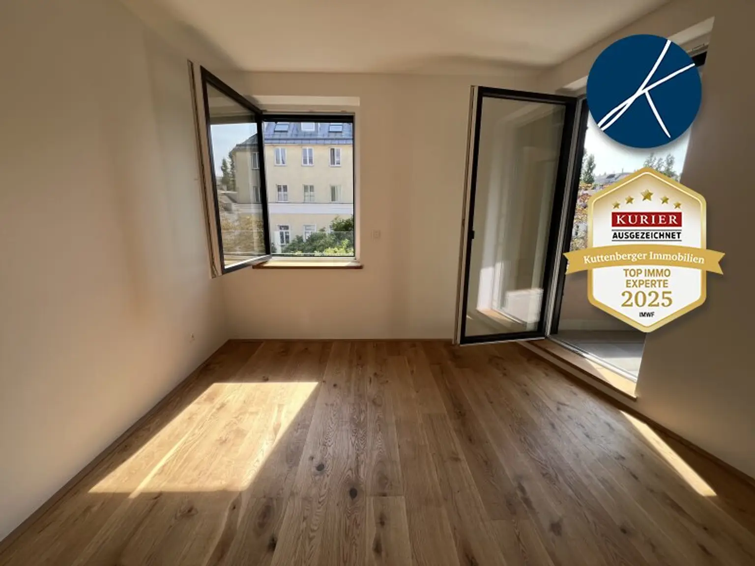 *Superprojekt: ''Über den Baumwipfeln" Top 44 Erstklassige 2-Zimmer Loggia-Wohnung + TRAUMHAFTE SÜDAUSRICHTUNG mit Blick auf die Kastanienbäume