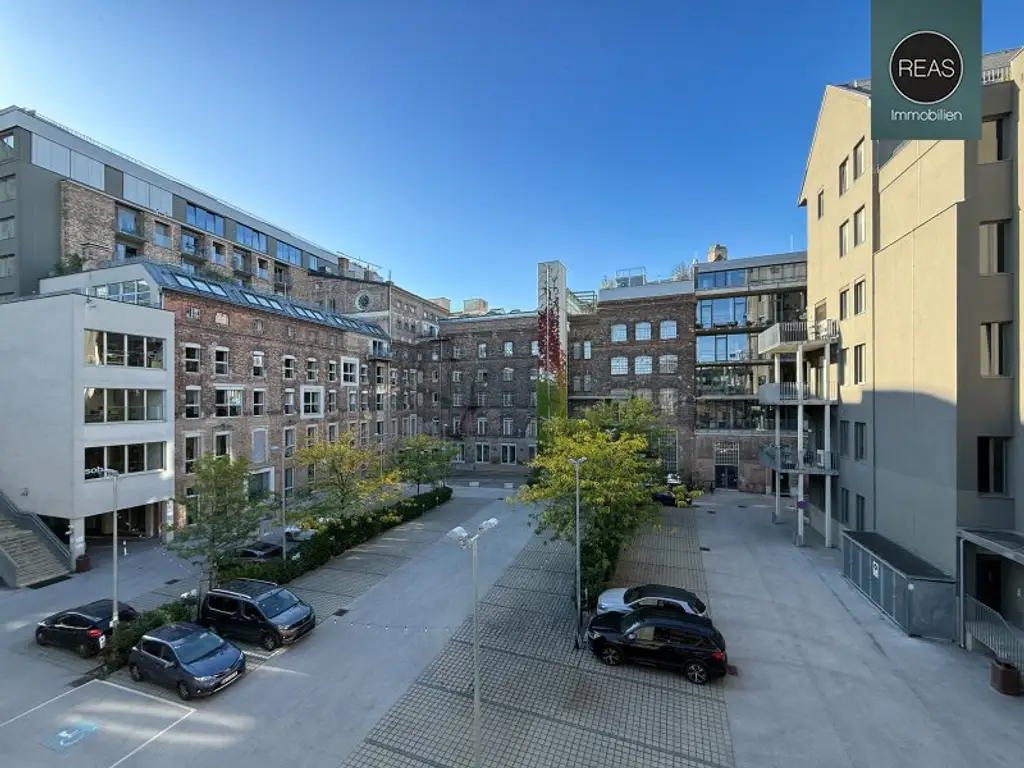 Sehr gut ausgestattetes Loft mit 2 Terrassen in der Brotfabrik Wien!