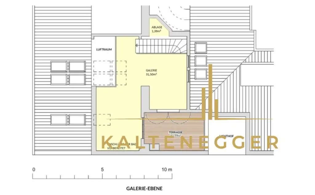 Exklusive Dachterrassenwohnung beim Museumsquartier