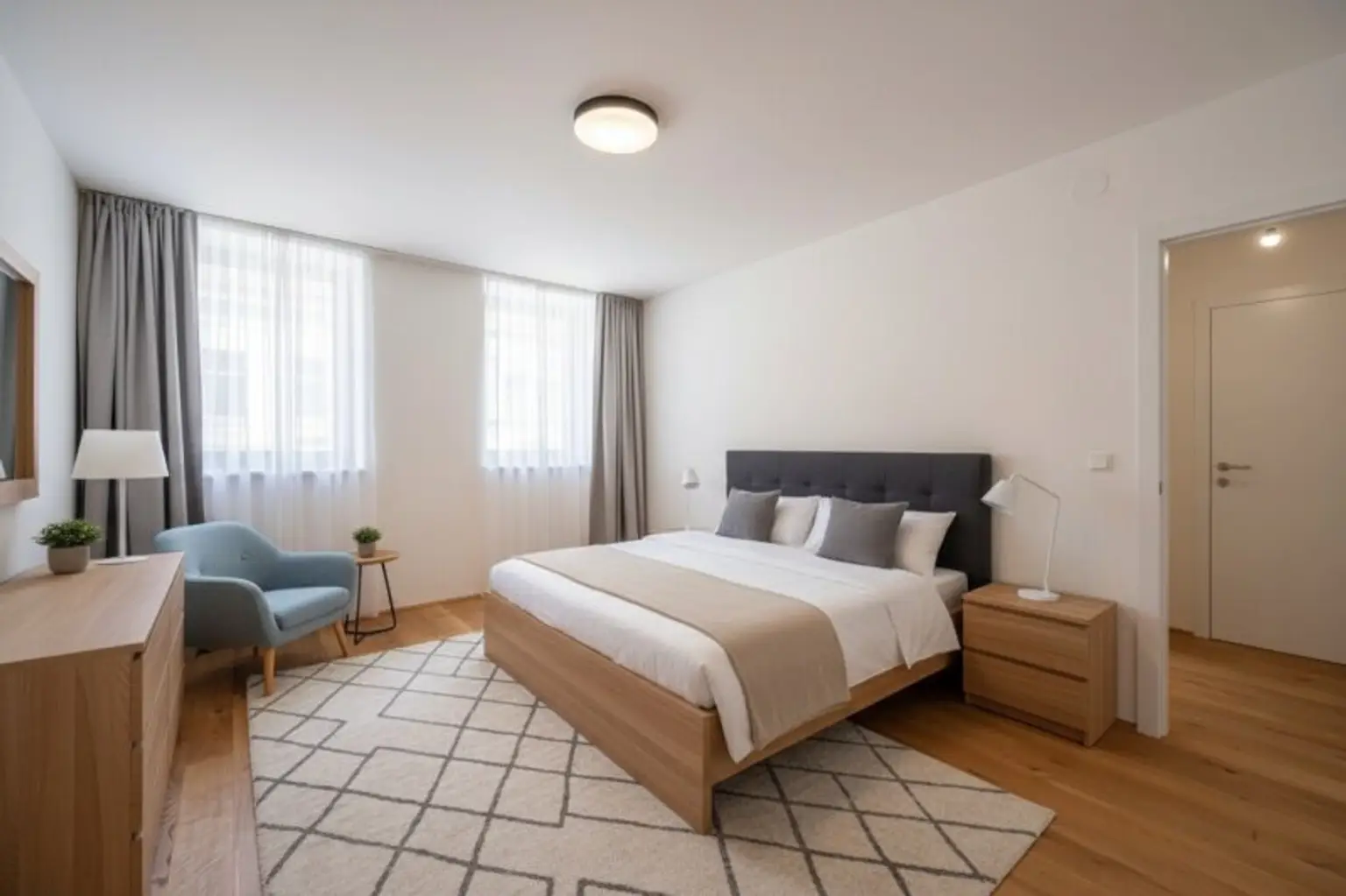 ++1160++ Modernes Wohnen: 3-Zimmer-Erstbezug mit Balkon in ruhiger Lage - Luftwärmepumpe