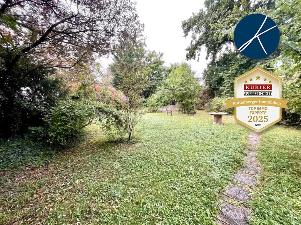 Historisches Herrenhaus im Villenviertel von Baden: ca.450m² WF mit Grundfläche von 1873qm und 17 Zimmern zum Sanieren! (V2 & Schut